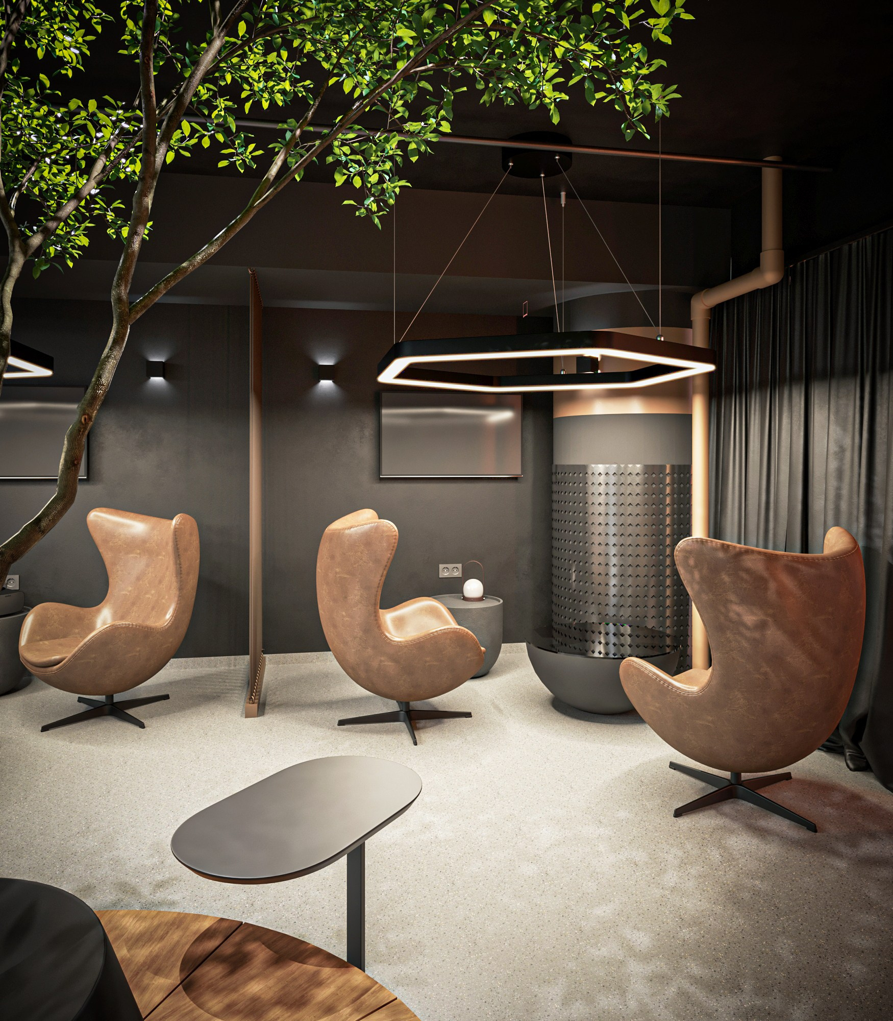 KS Autohouse — Автомоечно-детейлинговый комплекс, г. Санкт-Петербург. Дизайн интерьера и экстерьера в Санкт-Петербурге Яна Емельянова