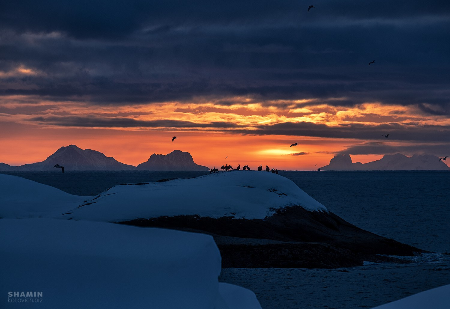 Лофотенские острова — пейзажи, северное сияние и море. Фотограф Константин Шамин. Фотограф Константин Шамин