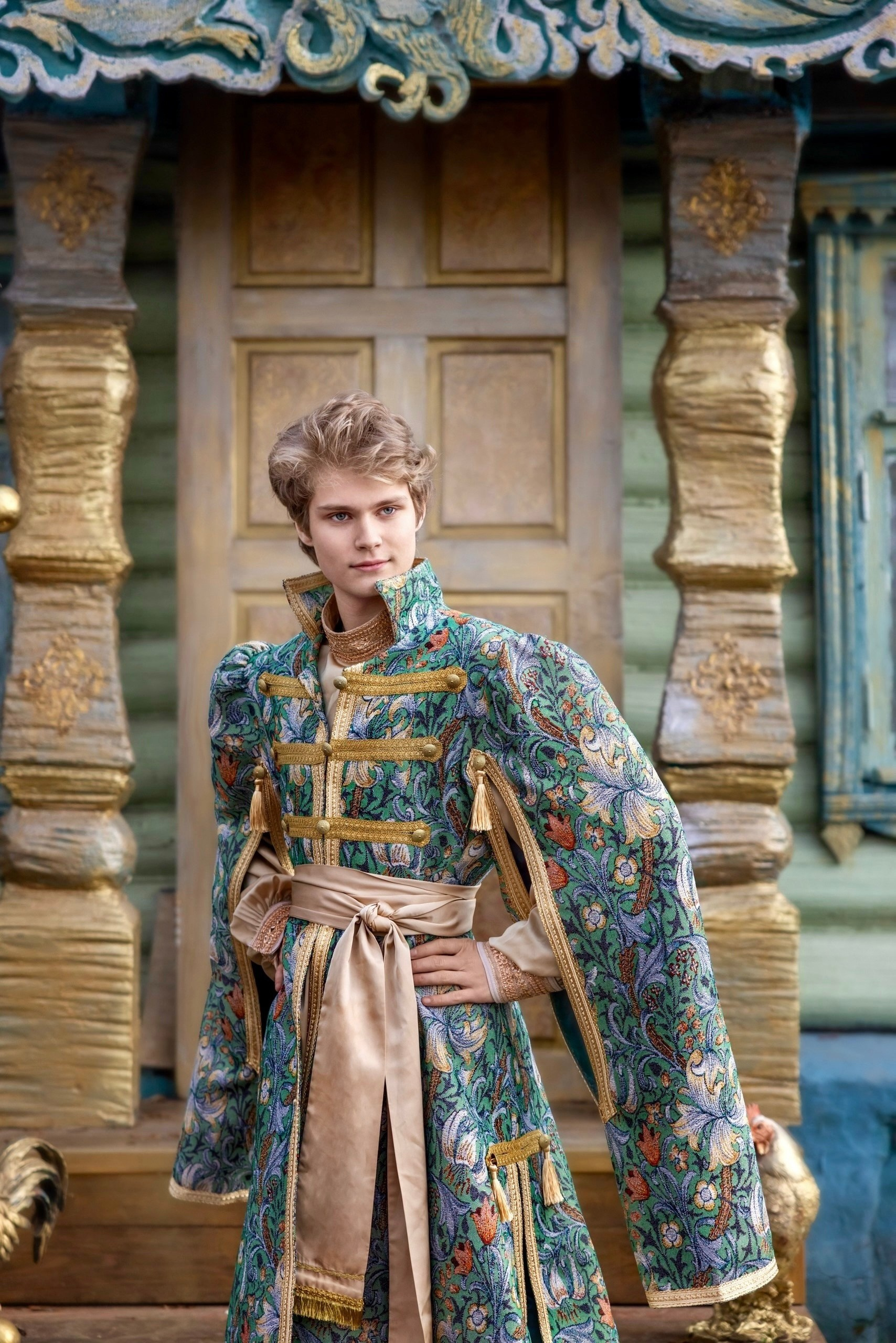 Королевич Елисей. Русские народные костюмы в Москве