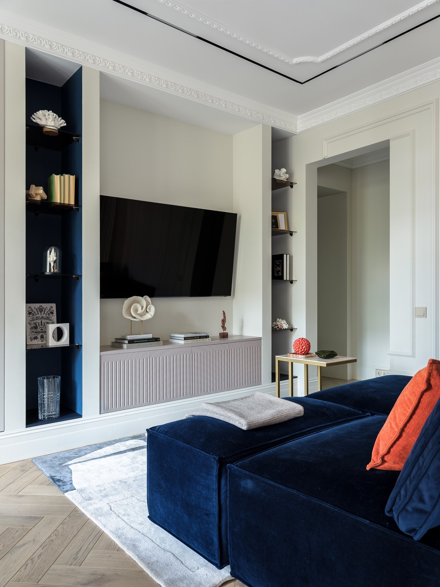 Проект: Б. Черемушкинская | Элегантная мягкость интерьера