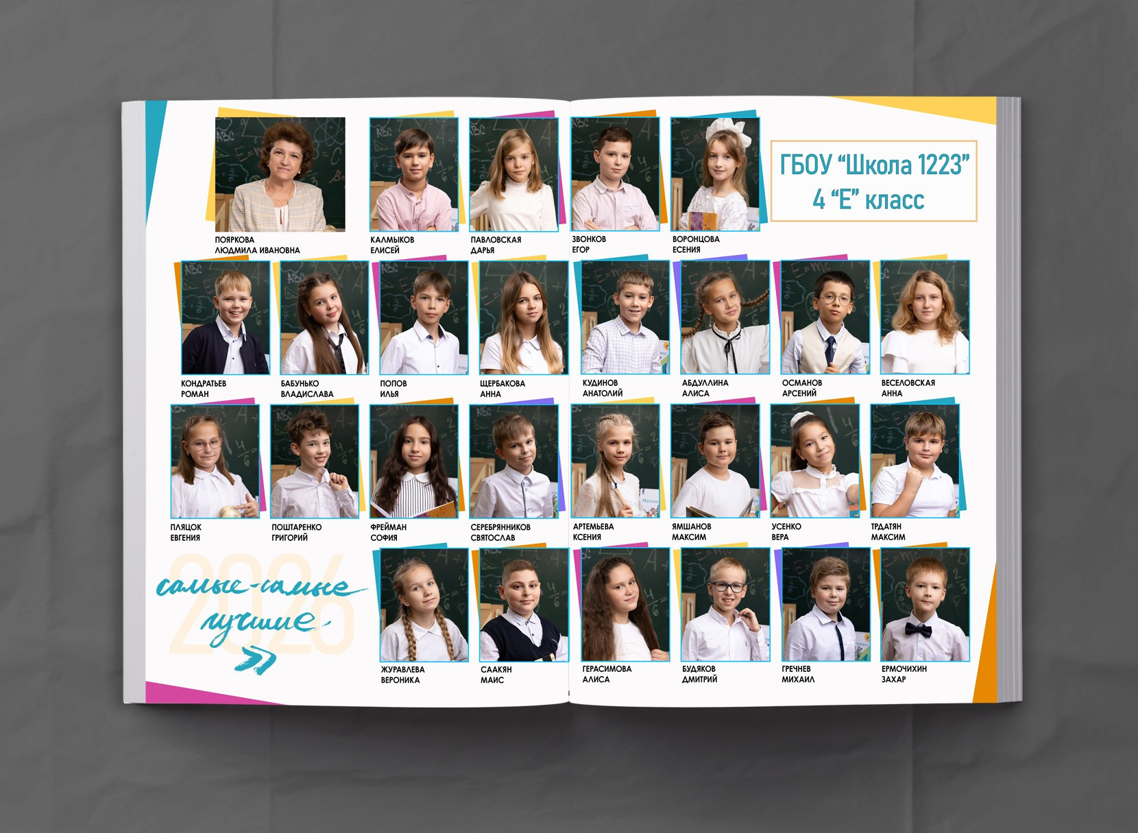 1-4 класс. МОСФОТОБУК Выпускные альбомы Москва