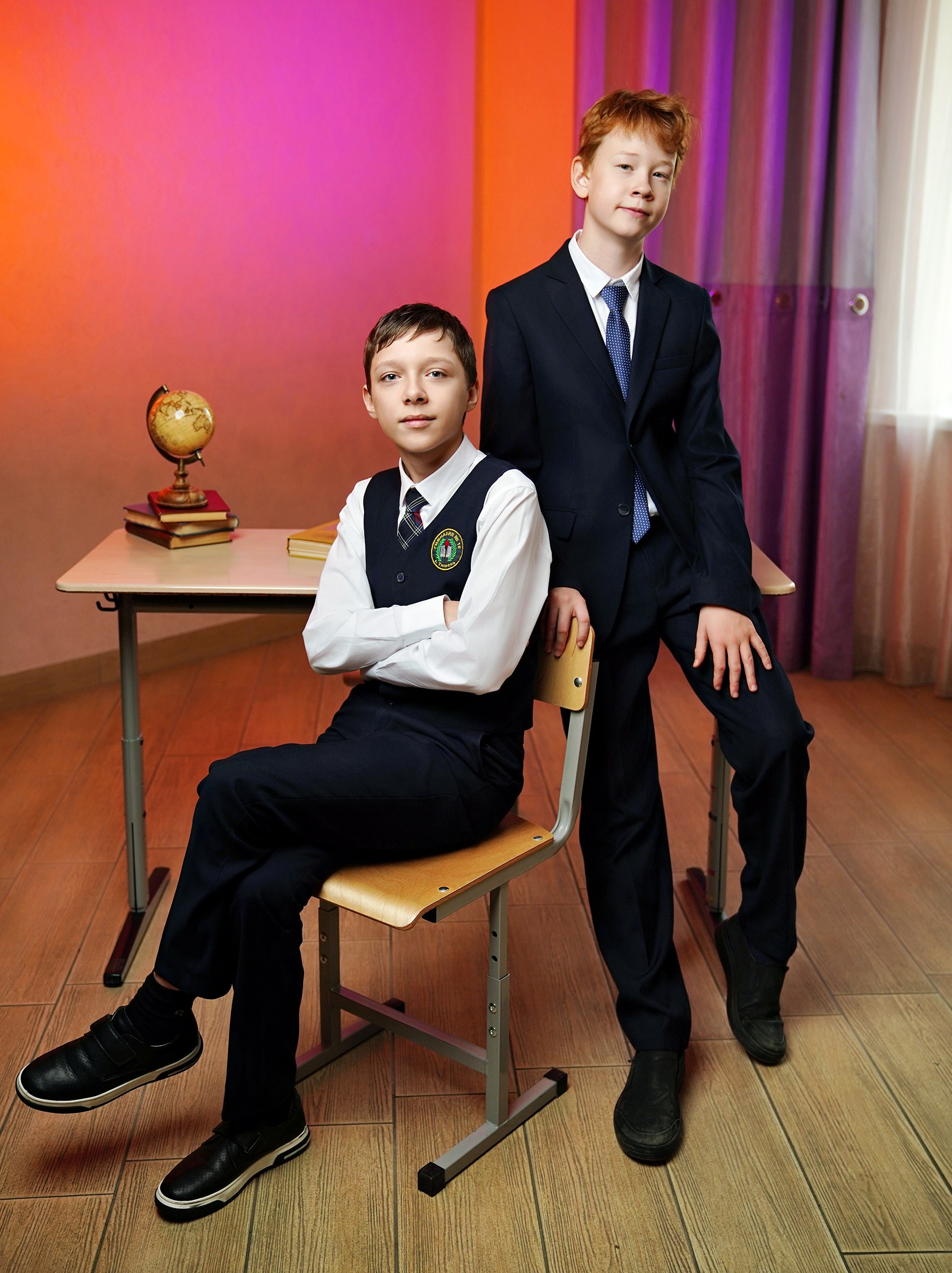 Виньетка + портреты. GOTRA — выпускные альбомы в Тюмени