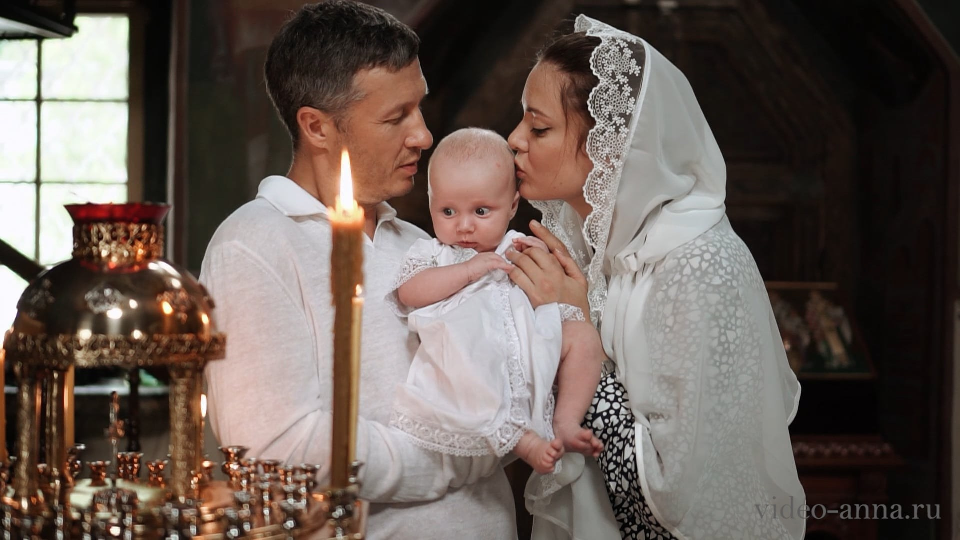 Видеосъёмка крещения в Москве