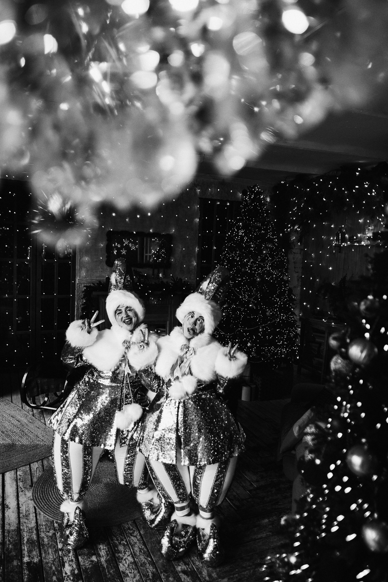 Новогодняя креативная фотосессия в Тюмени | Фотограф Дарья Мустафина. Портретный фотограф Тюмень Дарья Мустафина