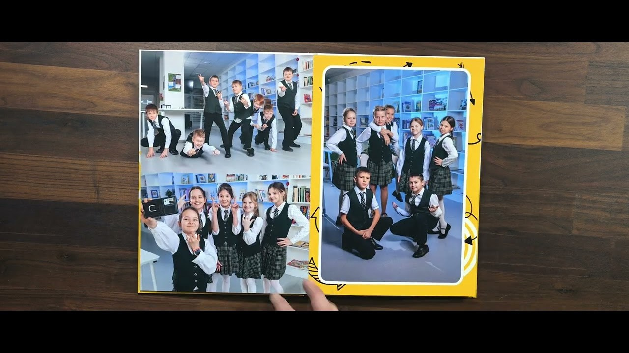 Начальные классы. Современные выпускные альбомы в Новосибирске