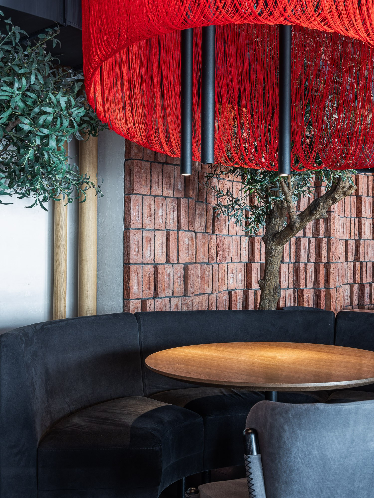 HVANCH restaurant in Saratov Russia designed by QUADRUM STUDIO