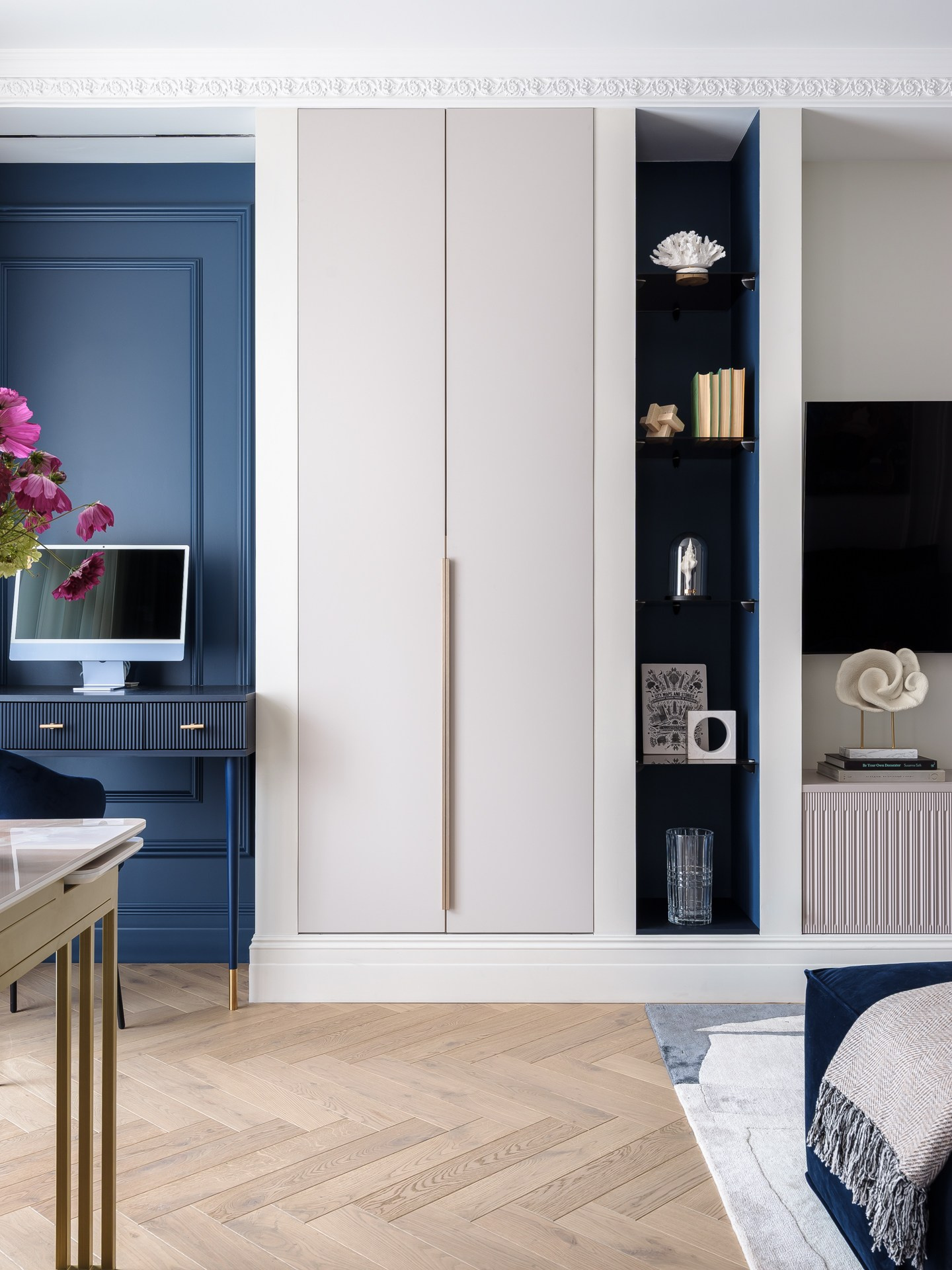 Проект: Б. Черемушкинская | Элегантная мягкость интерьера