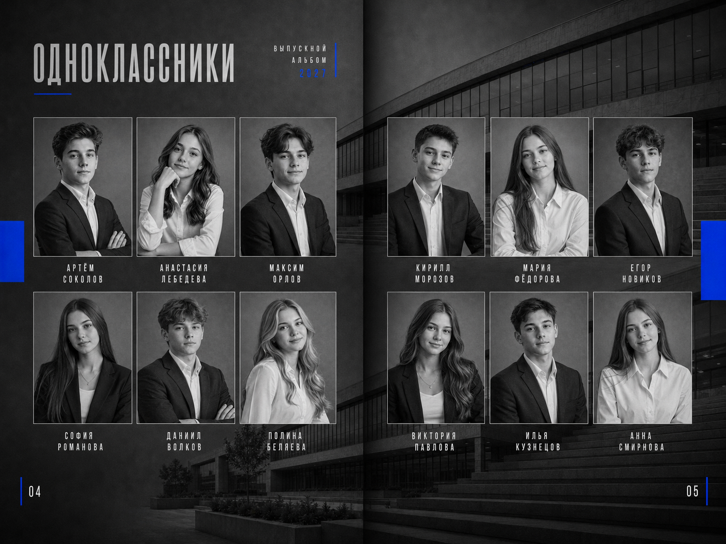 Цены на выпускные альбомы 9 — 11 классов. Дизайн MONOCHROM. Дом детской фотографии Арсюткиной Наталии™