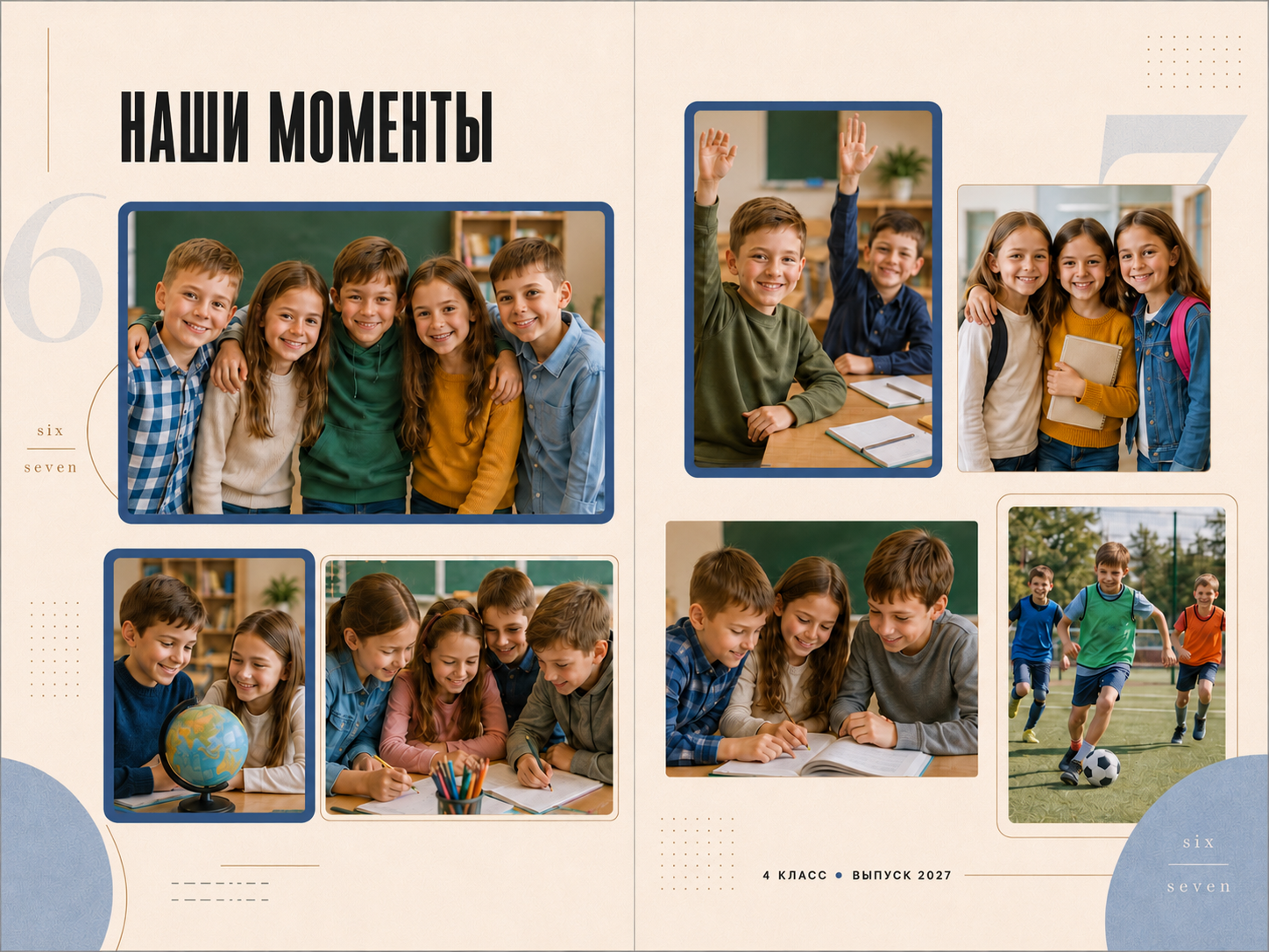 Стильные выпускные альбомы 4 класса. Дом детской фотографии Арсюткиной Наталии™