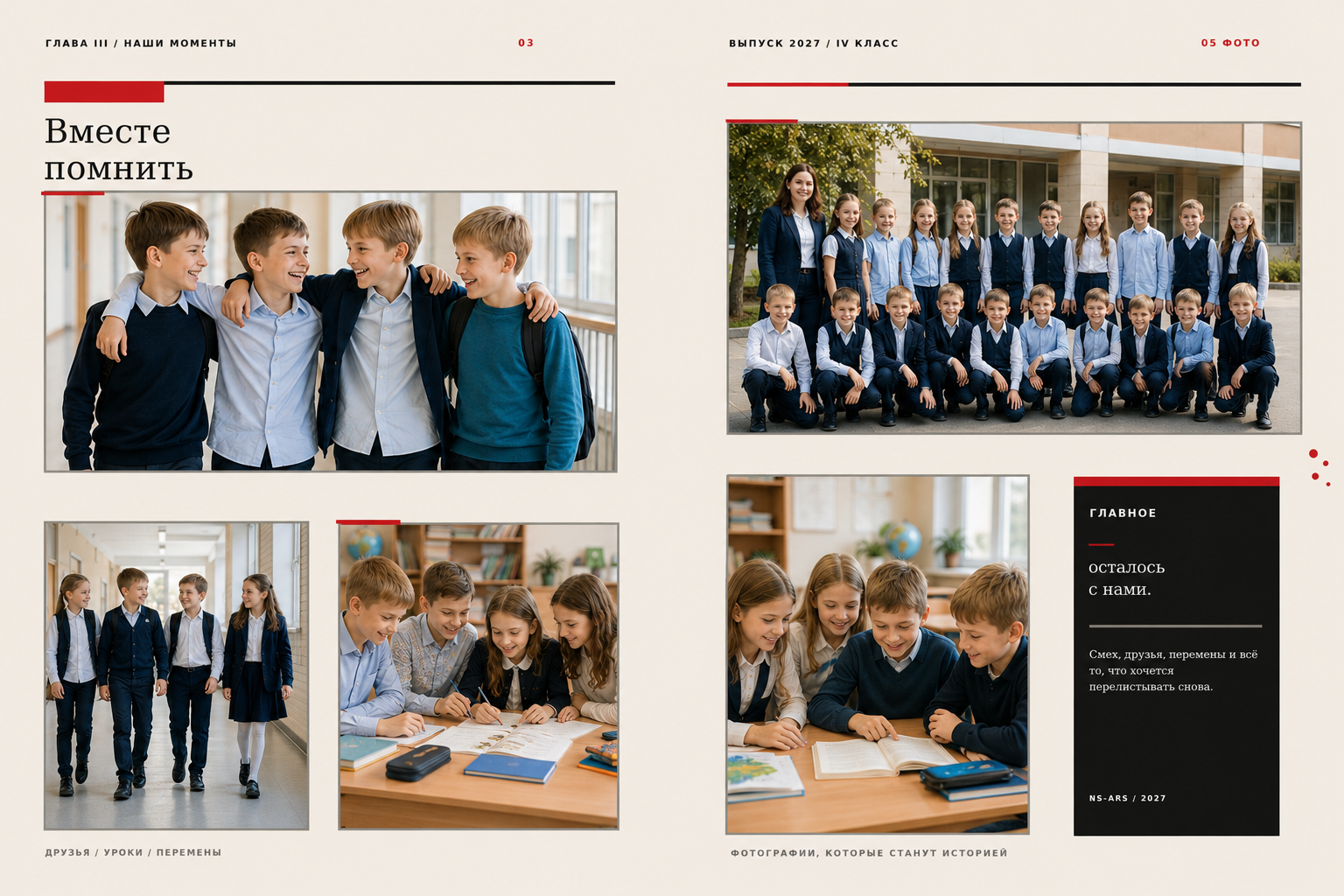 Стильные выпускные альбомы 4 класса. Дом детской фотографии Арсюткиной Наталии™