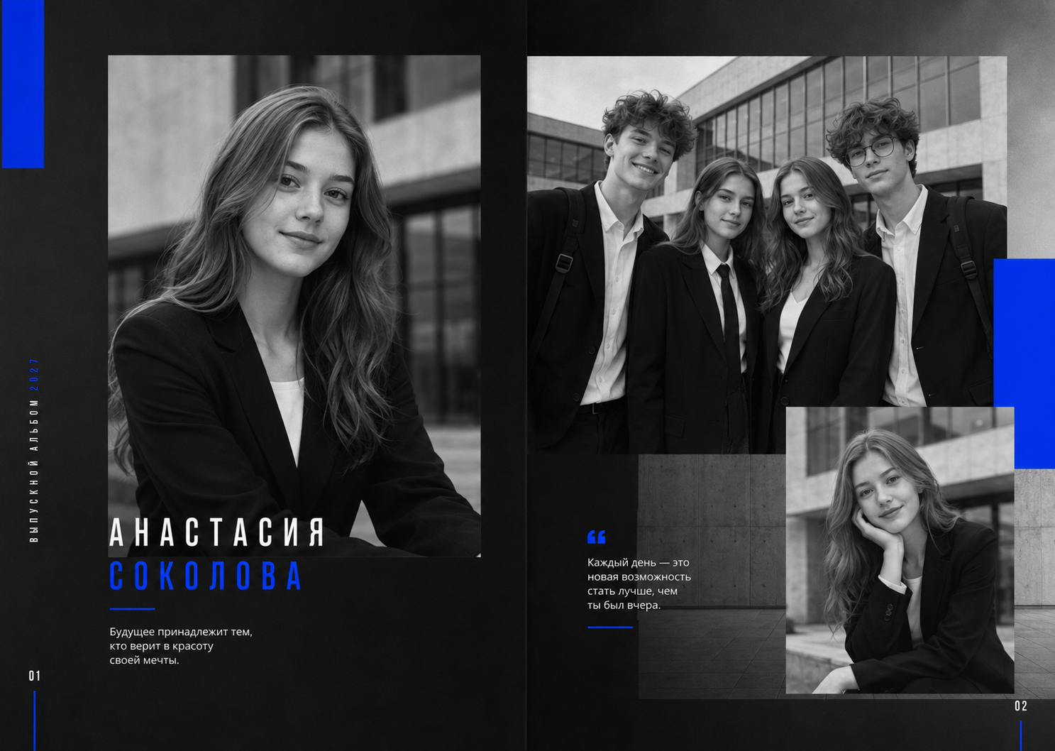 Цены на выпускные альбомы 9 — 11 классов. Дизайн MONOCHROM. Дом детской фотографии Арсюткиной Наталии™
