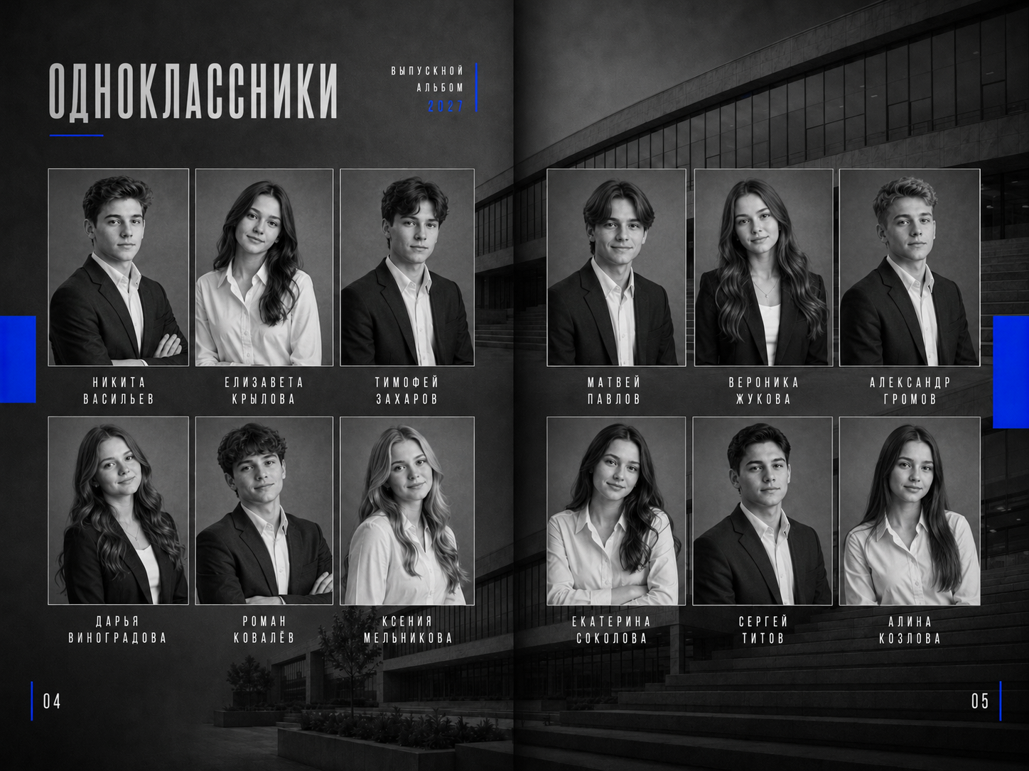 Цены на выпускные альбомы 9 — 11 классов. Дизайн MONOCHROM. Дом детской фотографии Арсюткиной Наталии™