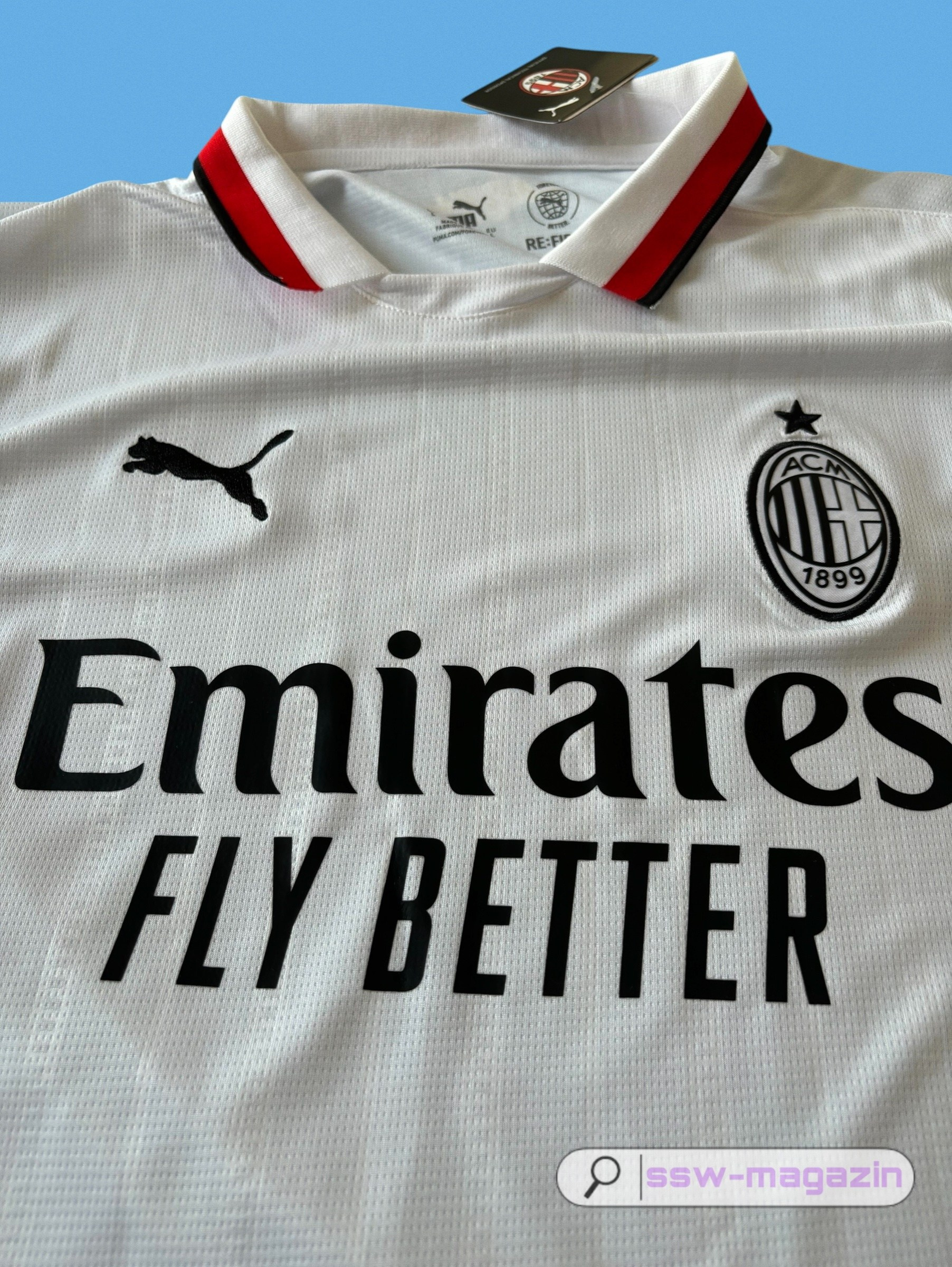 Белая джерси Milan 2024-2025 купить. Футбольный магазин — ssw_magazin