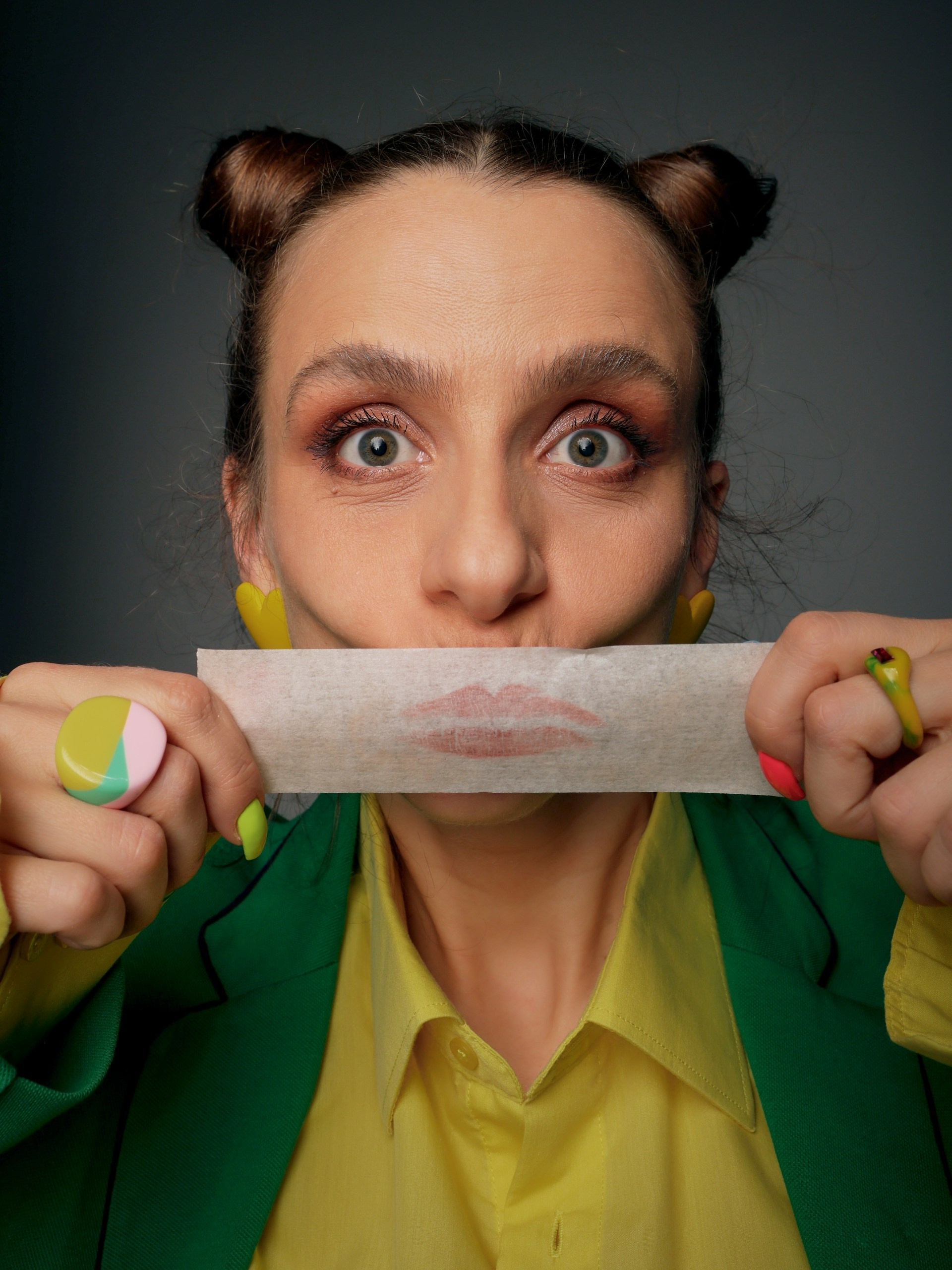 Фотосессия в студии для ведущей