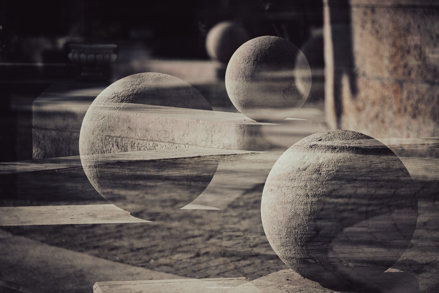 Vittoriale degli Italiani-Бывшая резиденция Габриеле Д’Аннунцио. Авторские стильные фотокартины