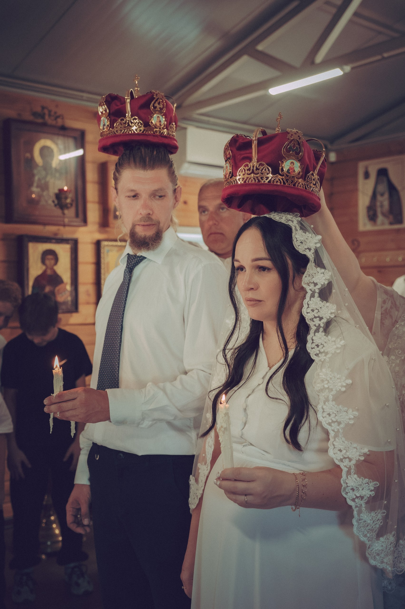 Венчание в храме Казанской Иконы Божией Матери Тимоново