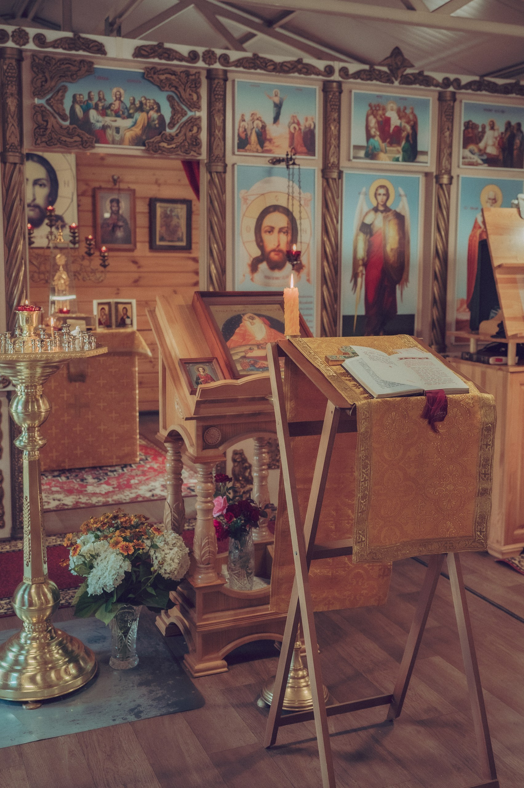 Венчание в храме Казанской Иконы Божией Матери Тимоново