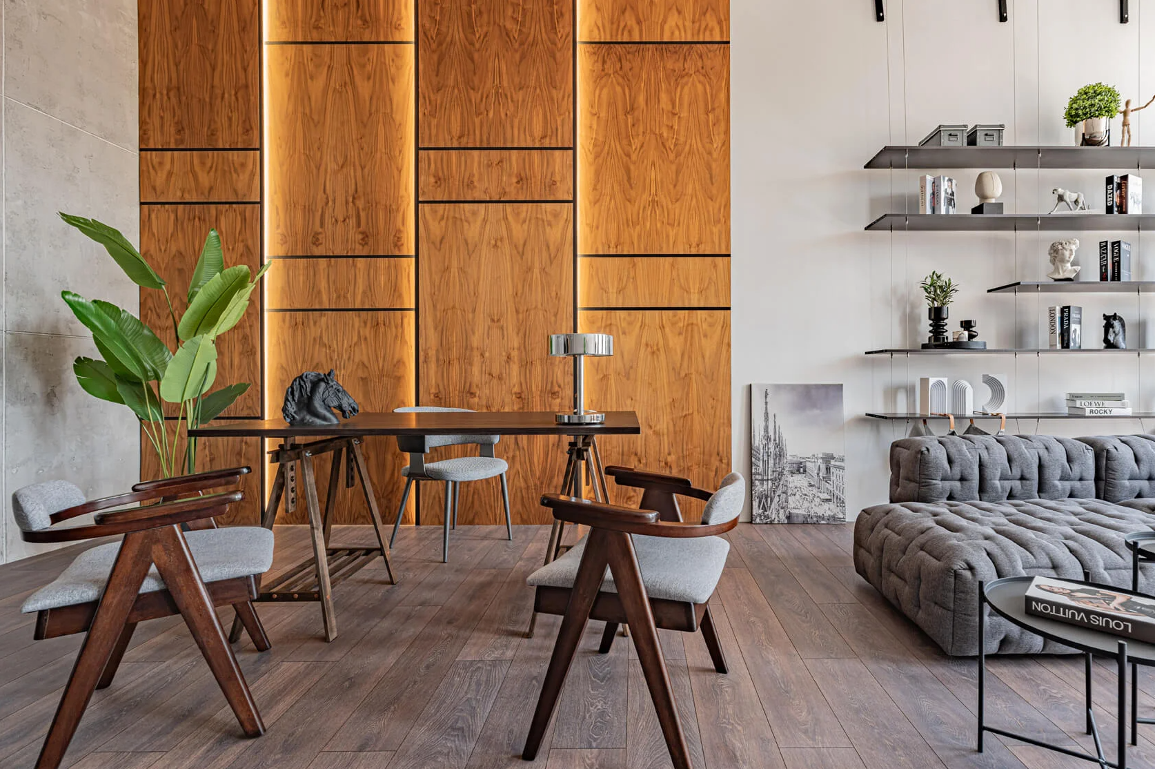 Локация для бизнес-съемки в современном стиле