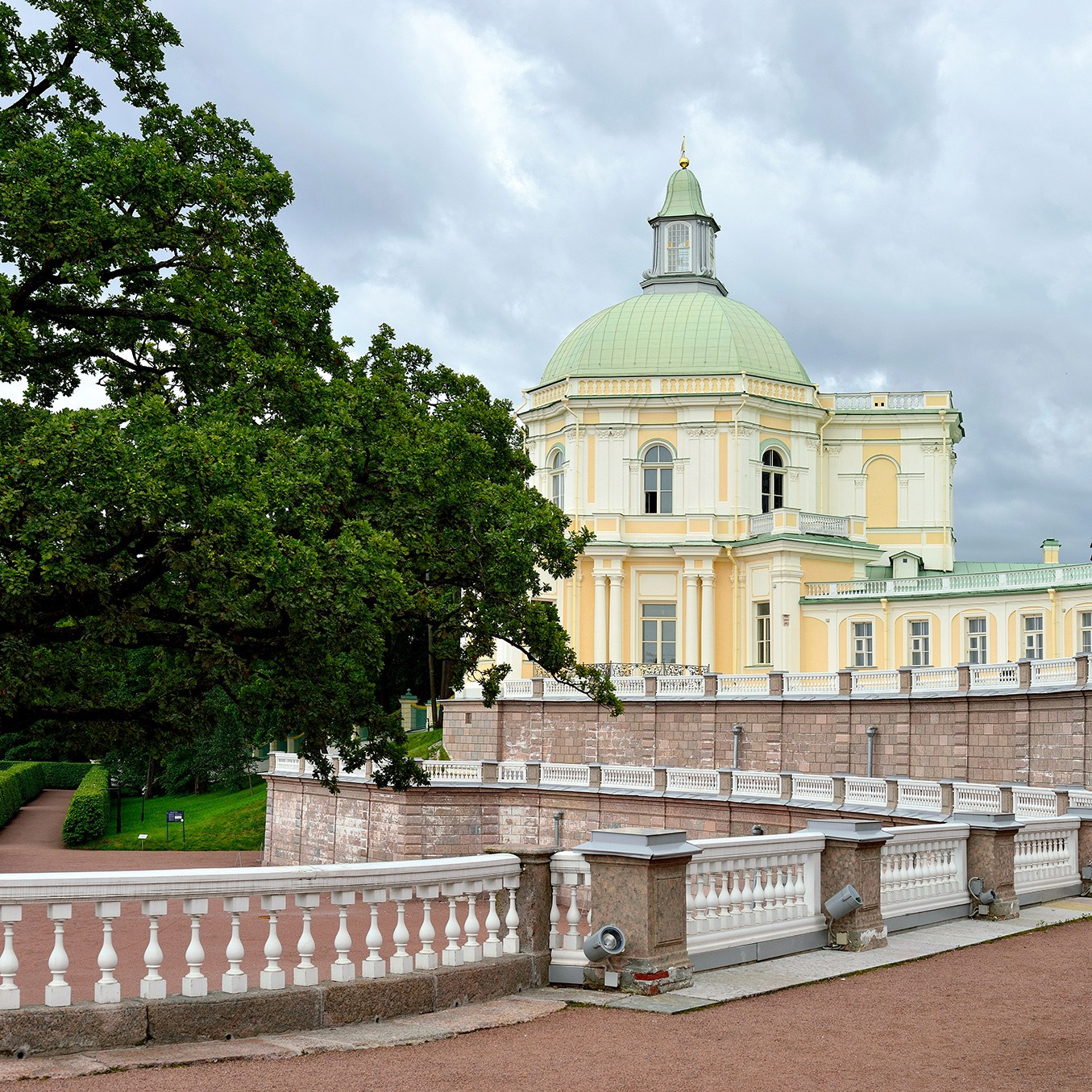 The Oranienbaum Palace and Park Ensemble. The Great Menshikov Palace. The lower garden. There are even more view photos in the store.