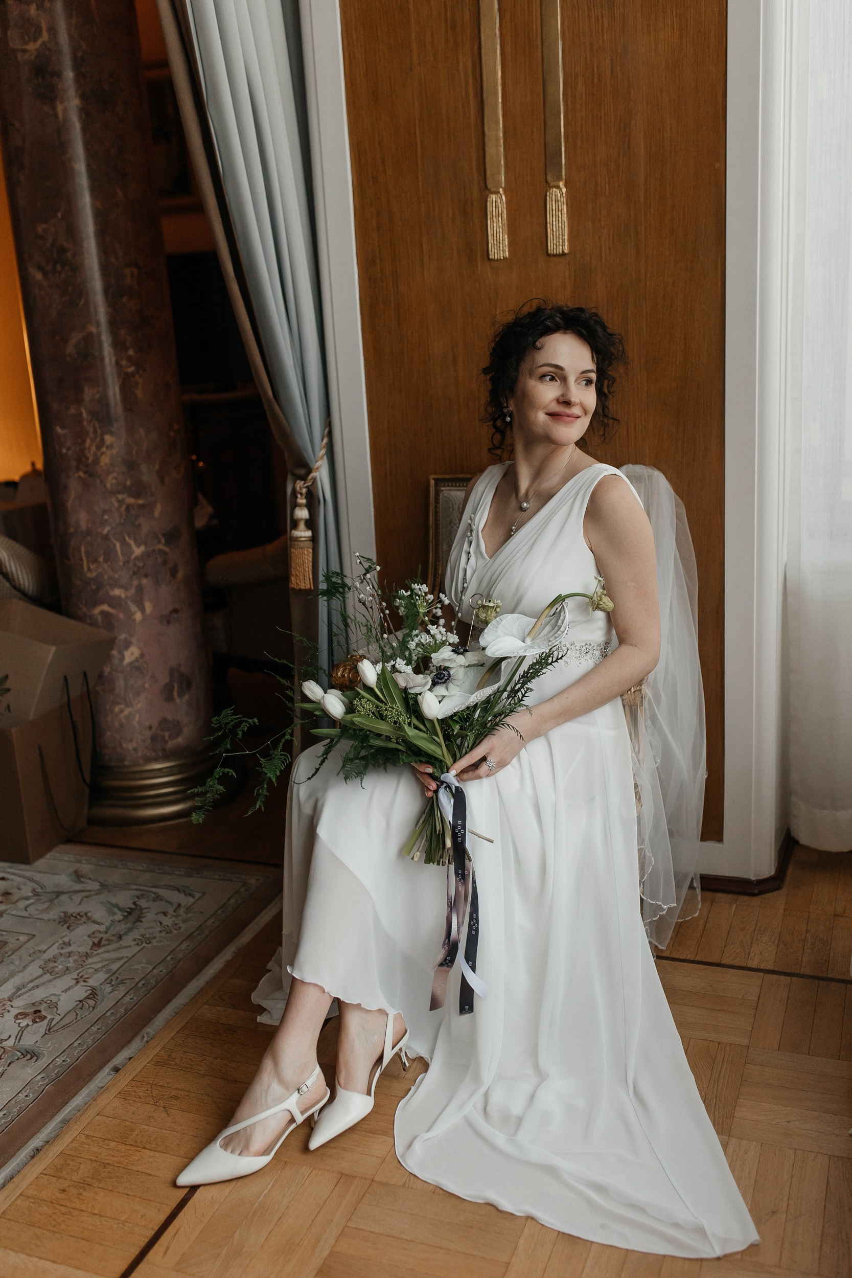 Самые красивые отели Москвы для свадебной фотосессии. Свадебный фотограф в Москве Дарья Олендарёва