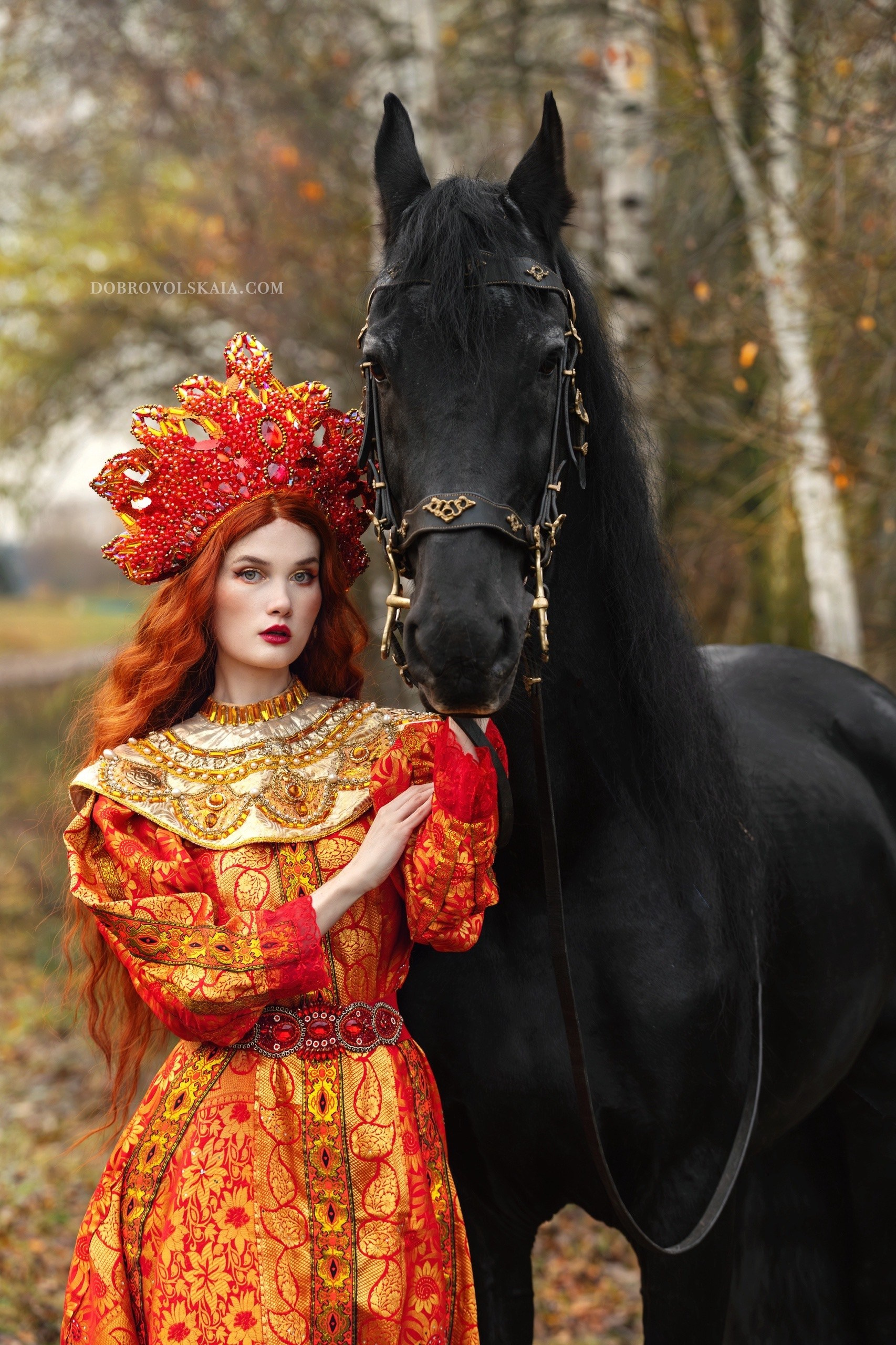 Жар-Птица. Русские народные костюмы в Москве