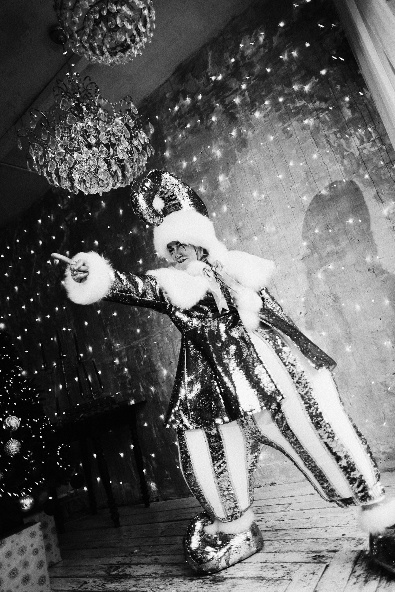 Новогодняя креативная фотосессия в Тюмени | Фотограф Дарья Мустафина. Портретный фотограф Тюмень Дарья Мустафина