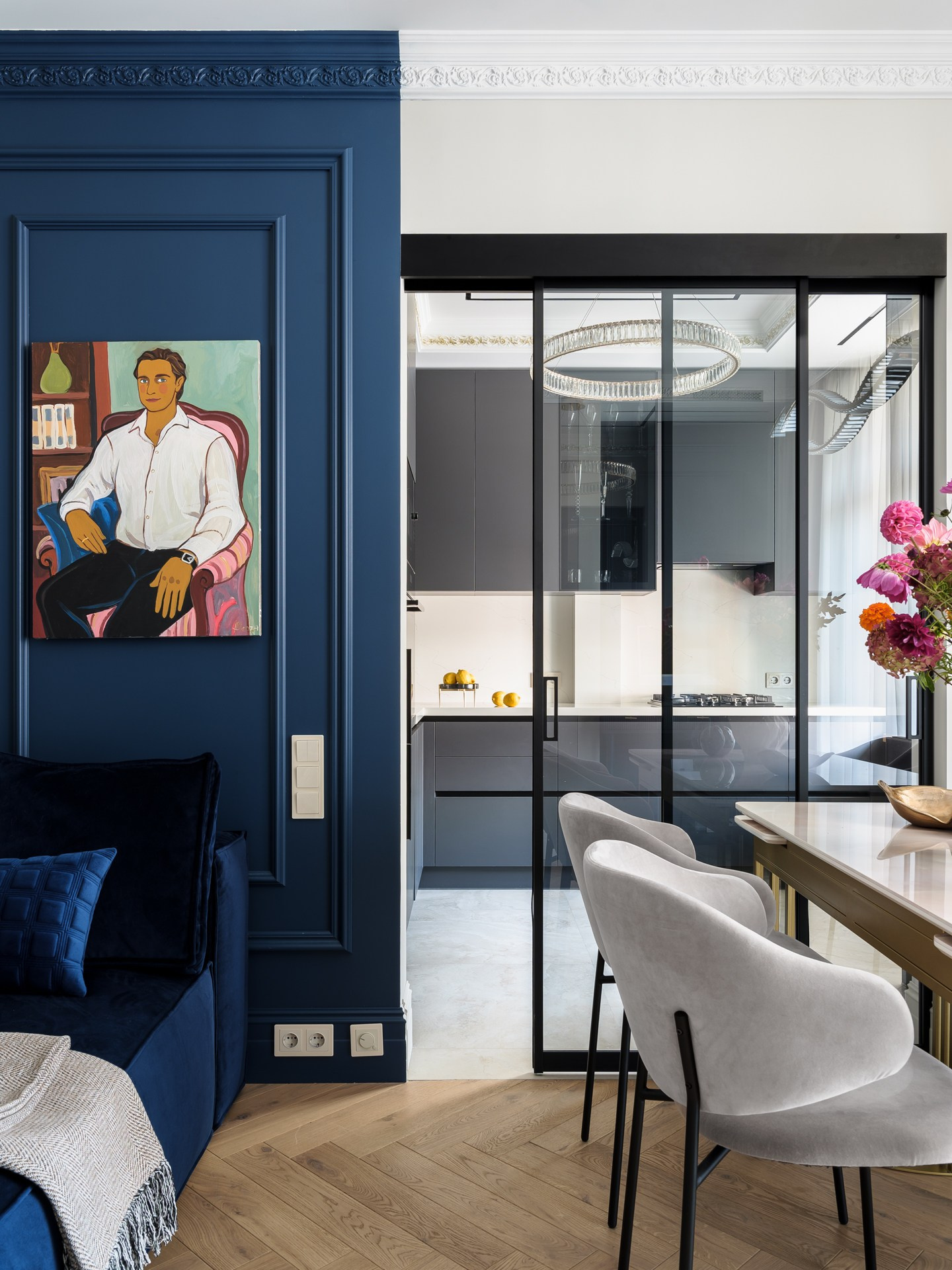 Проект: Б. Черемушкинская | Элегантная мягкость интерьера