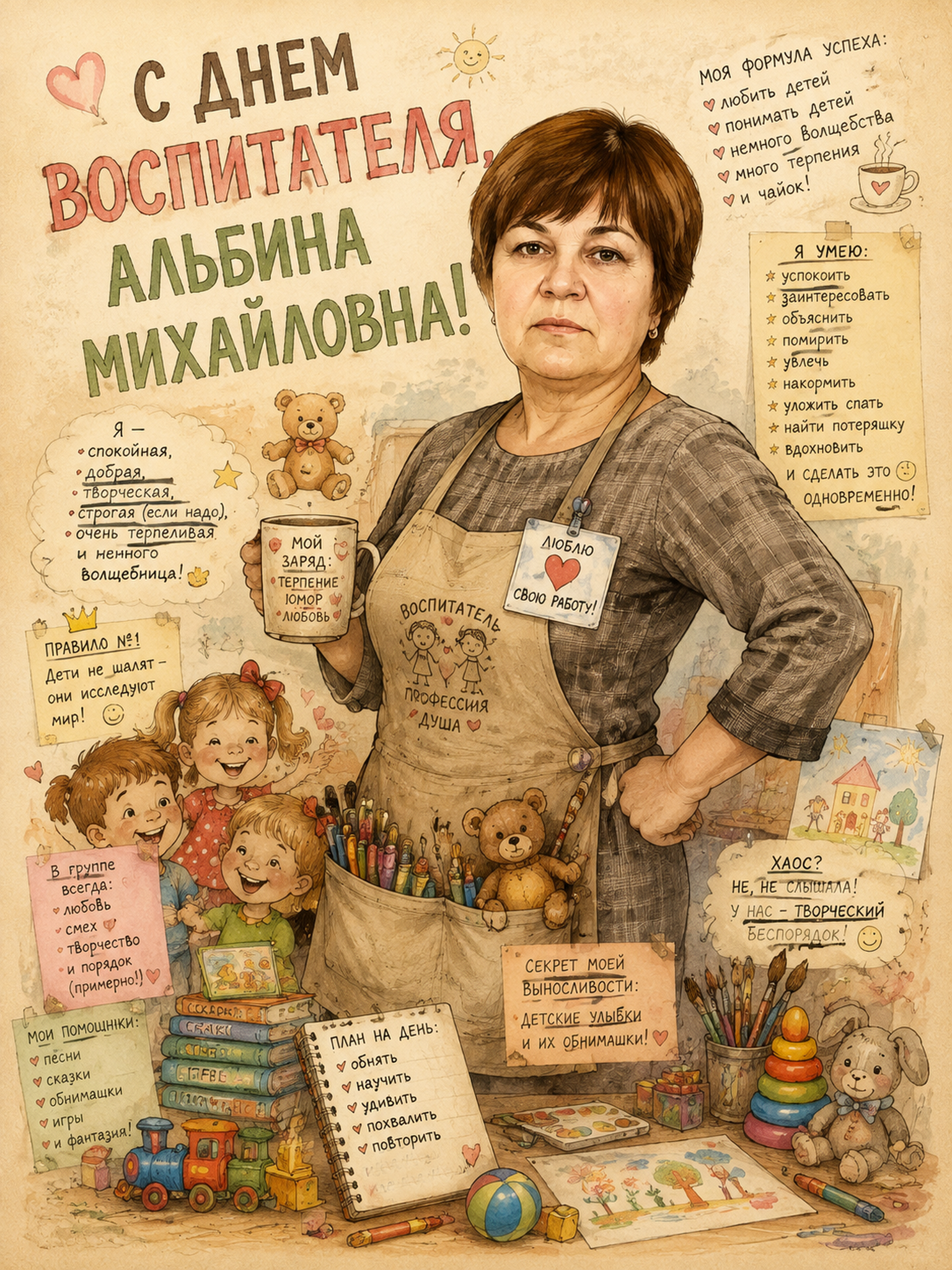 Постер для учителя