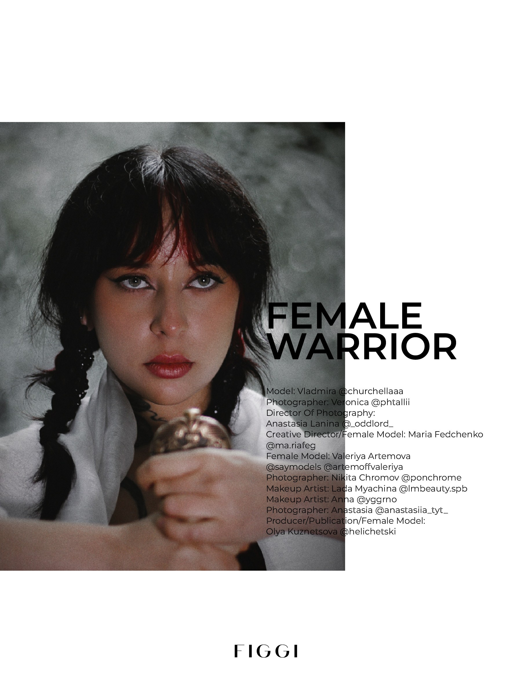 FEMALE WARRIOR. Rosebud. core production