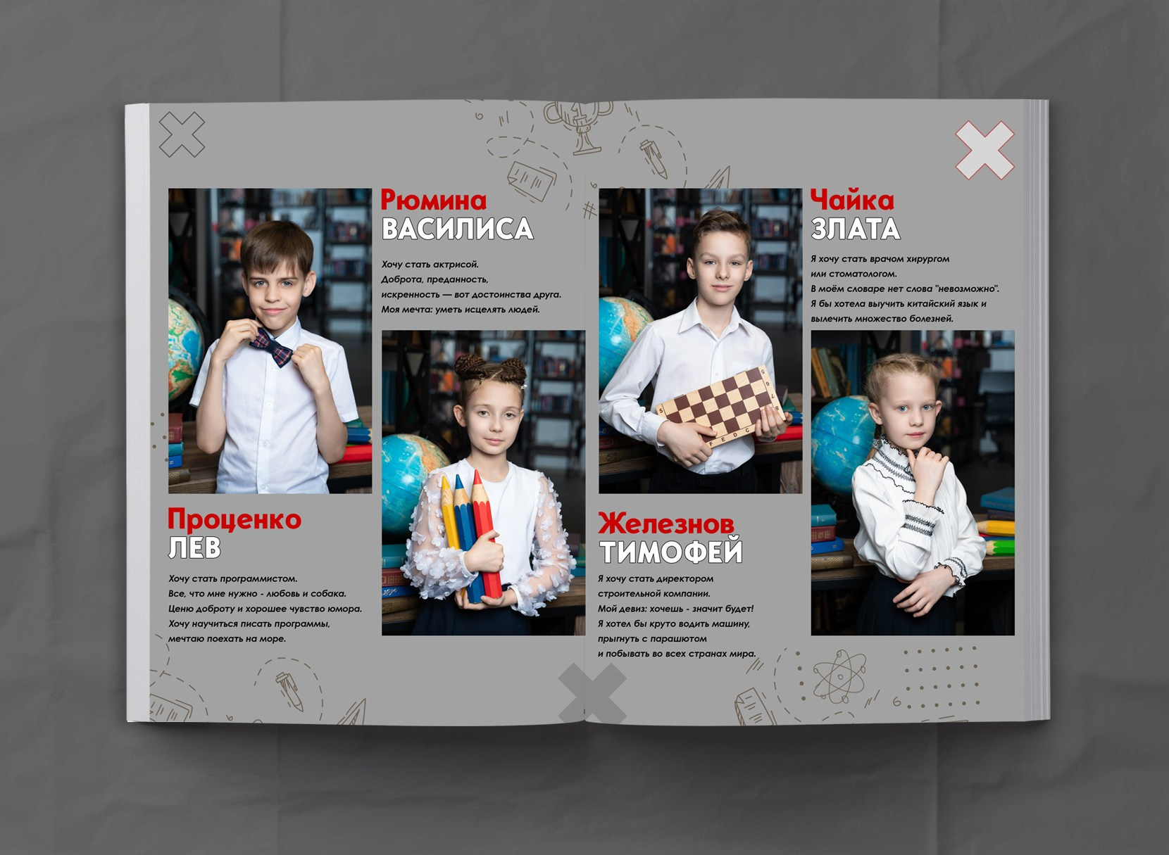 1-4 класс. МОСФОТОБУК Выпускные альбомы Москва