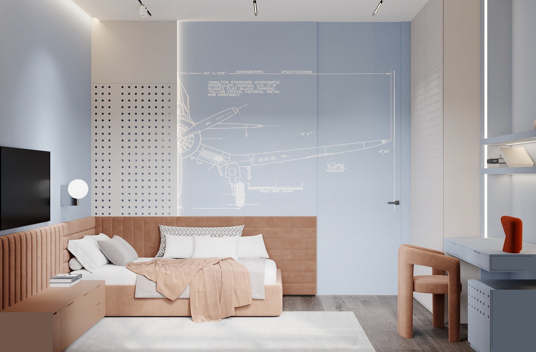 ЖК «На Комсомольском». Дизайн интерьеров в Санкт-Петербурге, Москве. Черемных Валентина