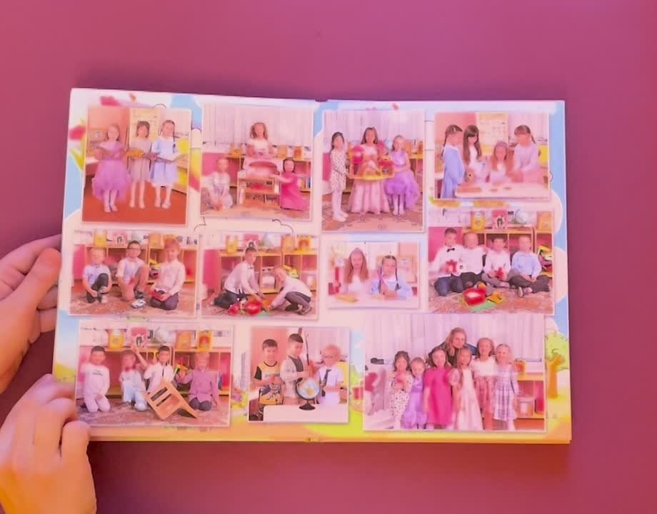 Классические выпускные альбомы для детского сада. Выпускные альбомы в Москве и Подмосковье