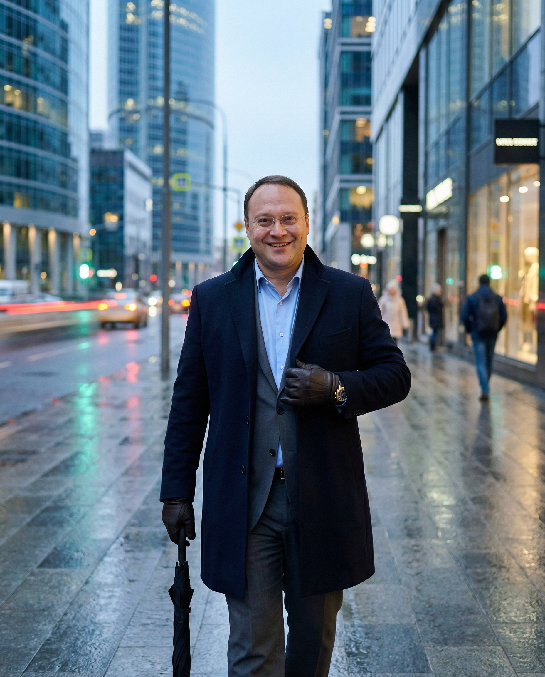 Уличная фотосессия для эксперта и предпринимателя — деловой портрет в городской среде для сайта, блога и личного бренда