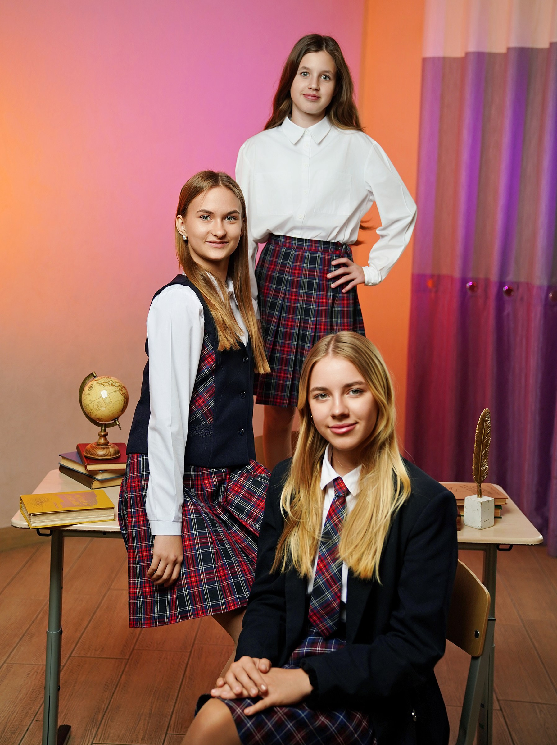 Виньетка + портреты. GOTRA — выпускные альбомы в Тюмени