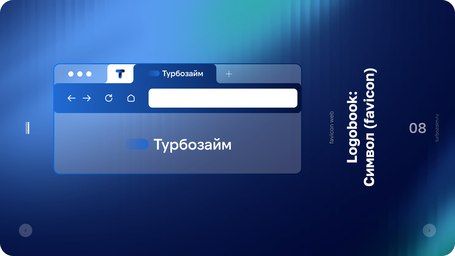TURBOZAIM Branding. Ui/Ux designer