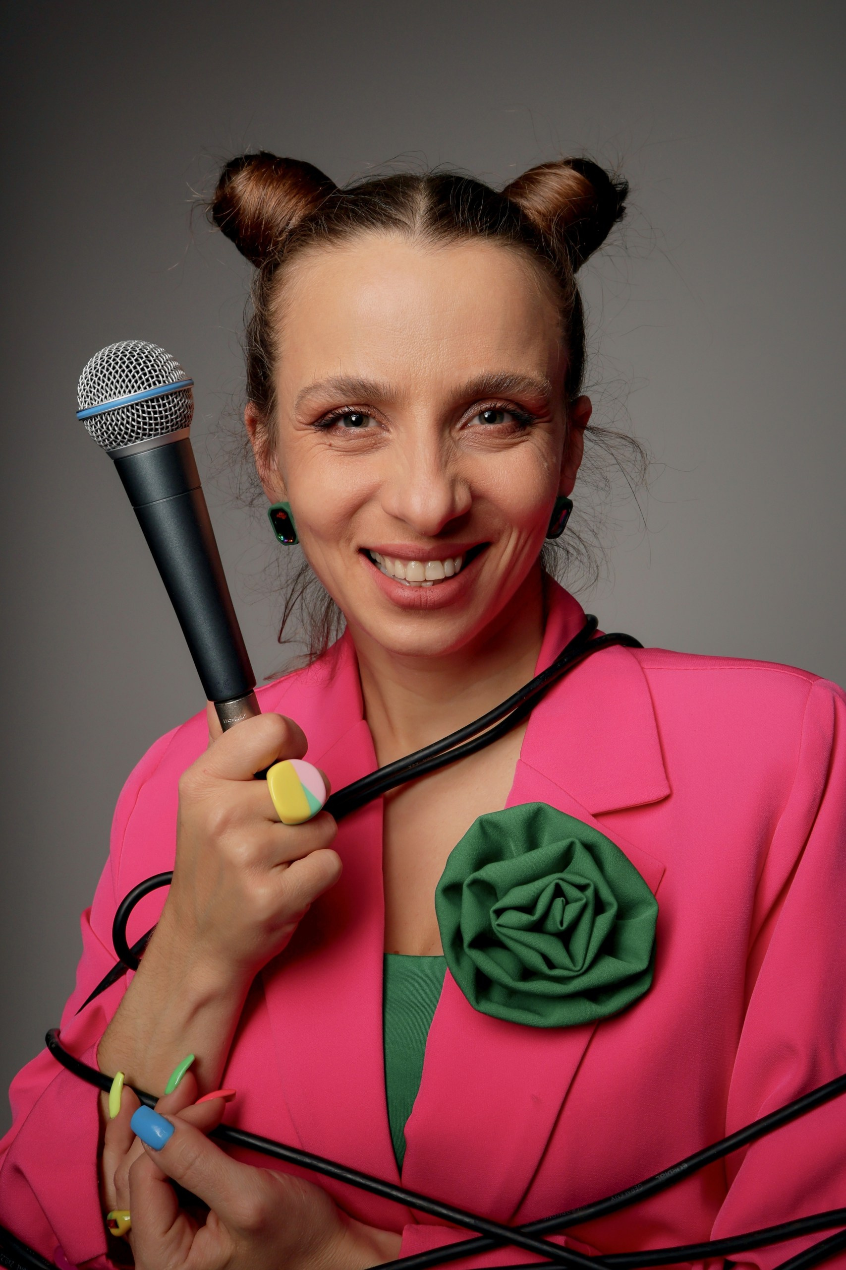 Фотосессия в студии для ведущей