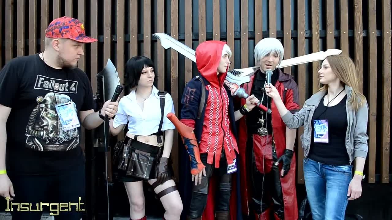 Интервью косплееров с фестивалей косплея в Москве