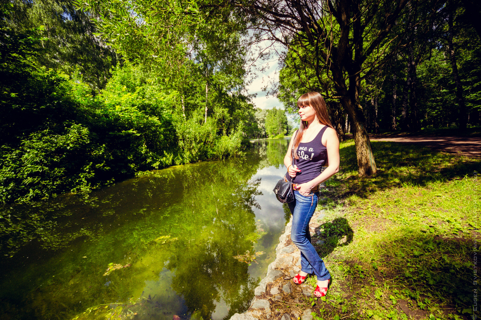 Фотосессия Анастасия в Сокольниках. Фотограф — Евгений Свистков