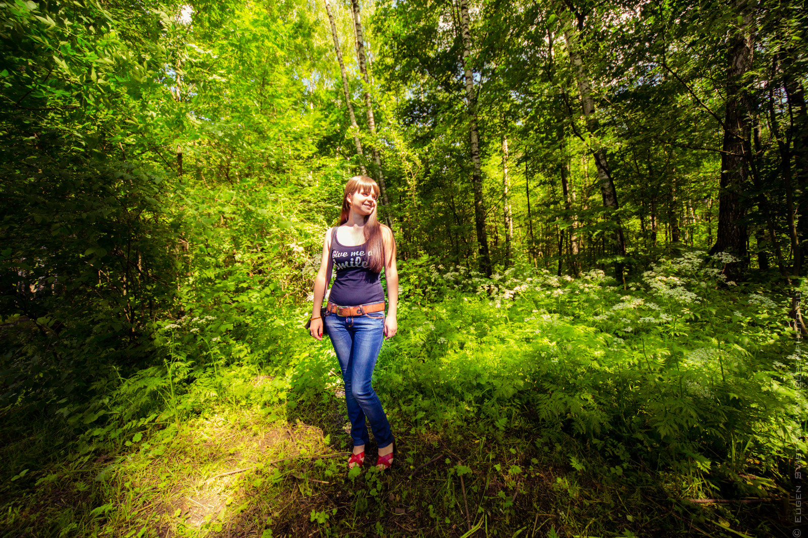 Фотосессия Анастасия в Сокольниках. Фотограф — Евгений Свистков