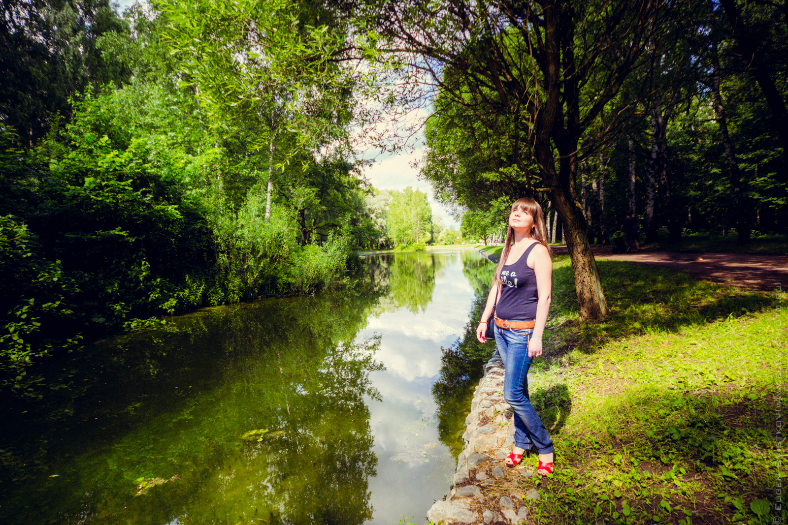 Фотосессия Анастасия в Сокольниках. Фотограф — Евгений Свистков