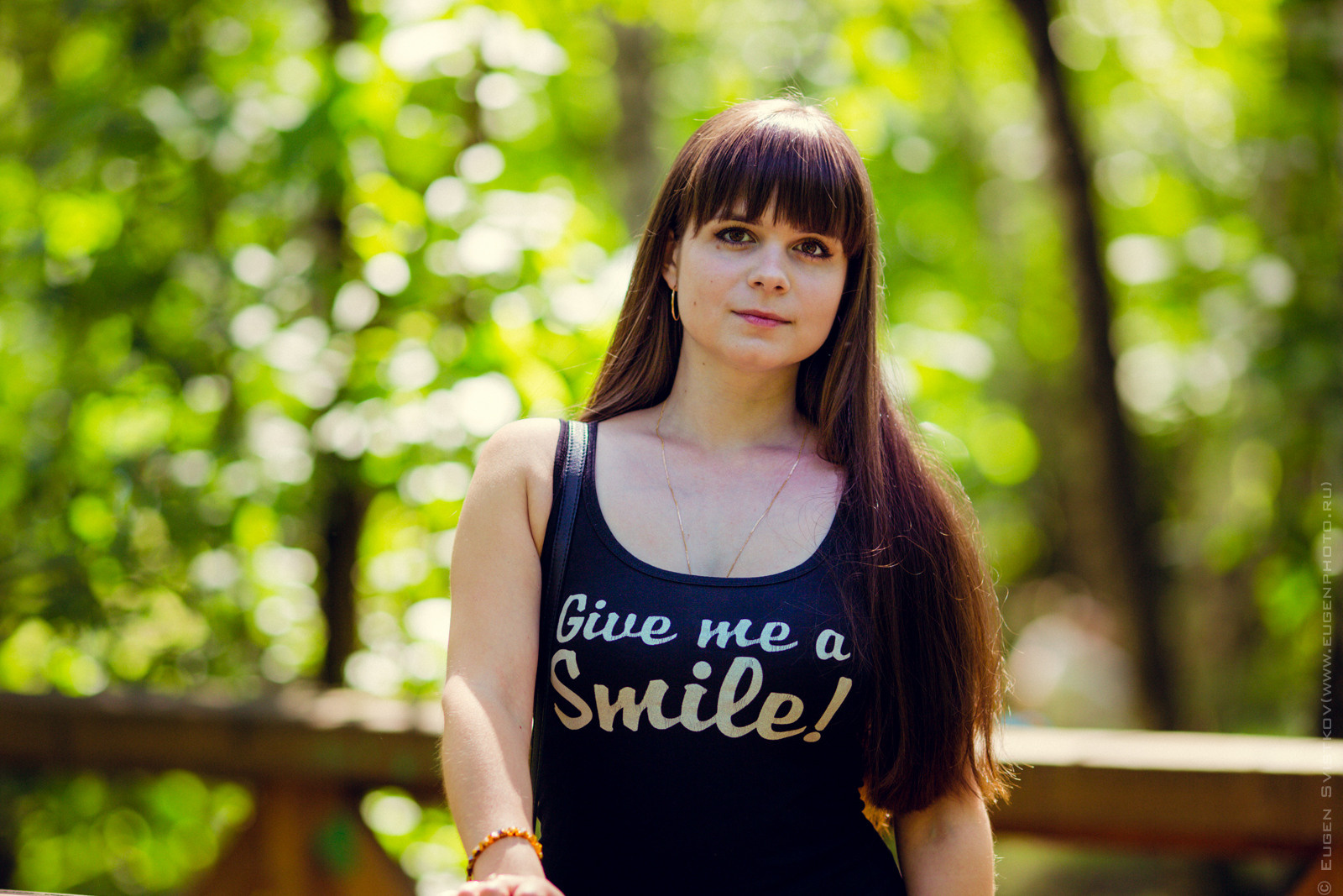 Фотосессия Анастасия в Сокольниках. Фотограф — Евгений Свистков