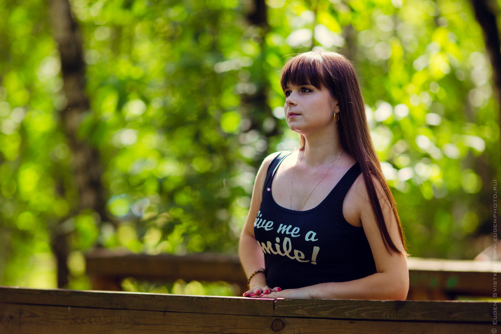 Фотосессия Анастасия в Сокольниках. Фотограф — Евгений Свистков