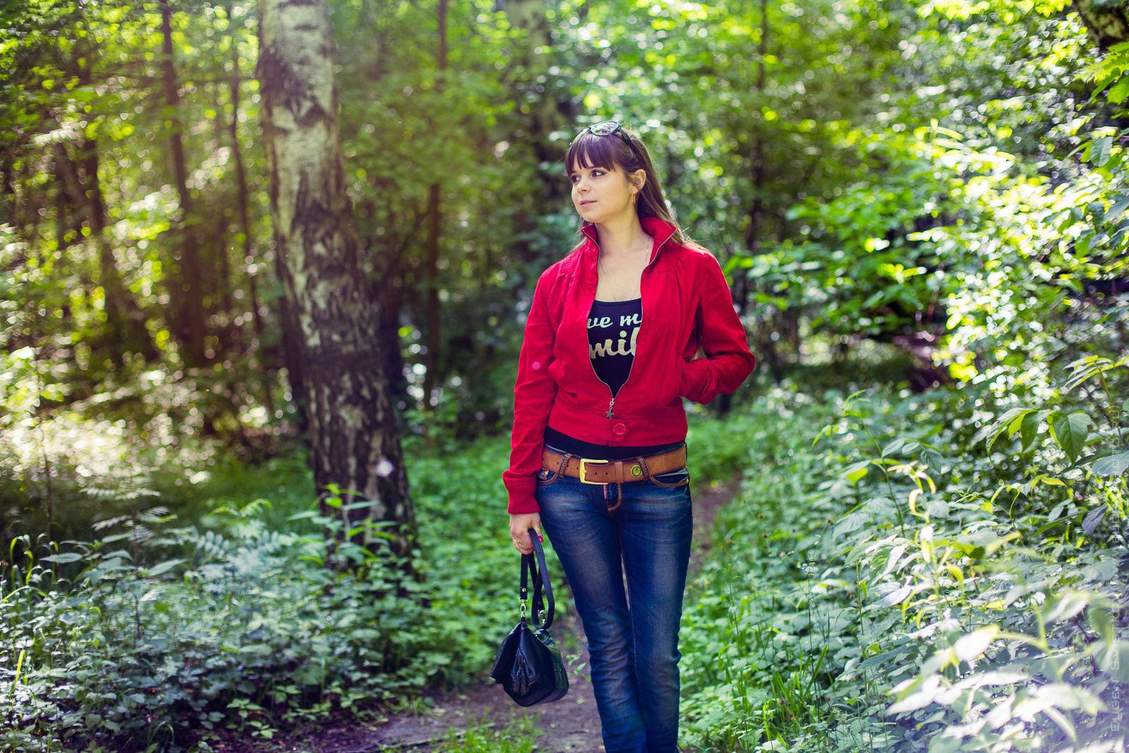 Фотосессия Анастасия в Сокольниках. Фотограф — Евгений Свистков