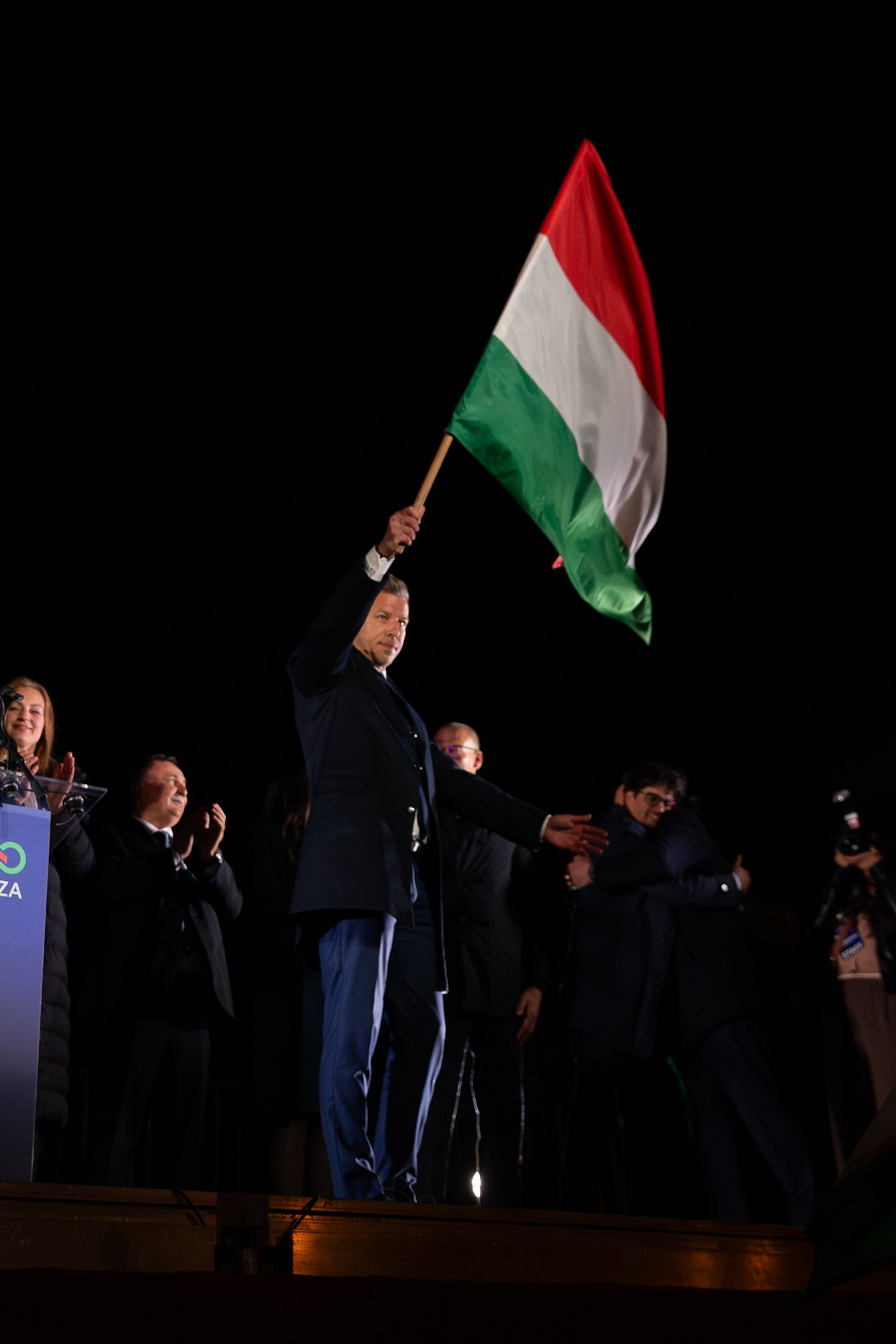 TISZA Victory Night, Hungary 2026. Photographer in Budapest — Yura Knyazev