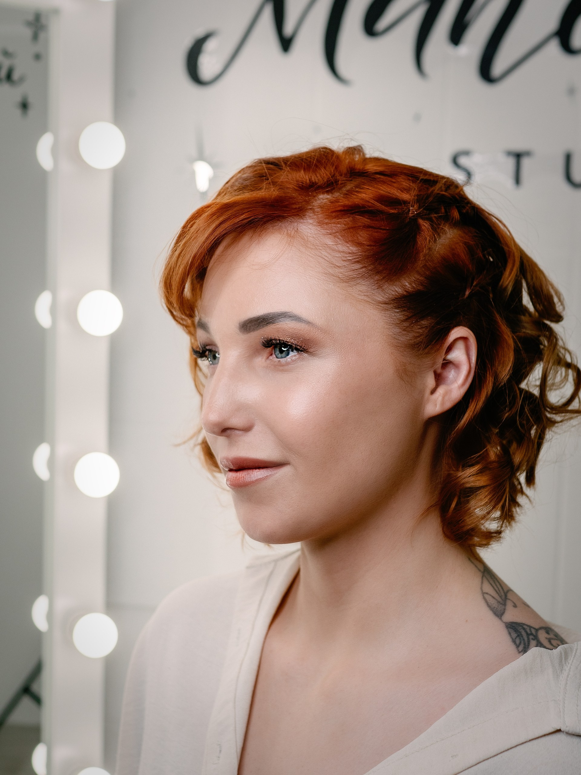 Макияж. Фотограф Надежда Сухомлина
