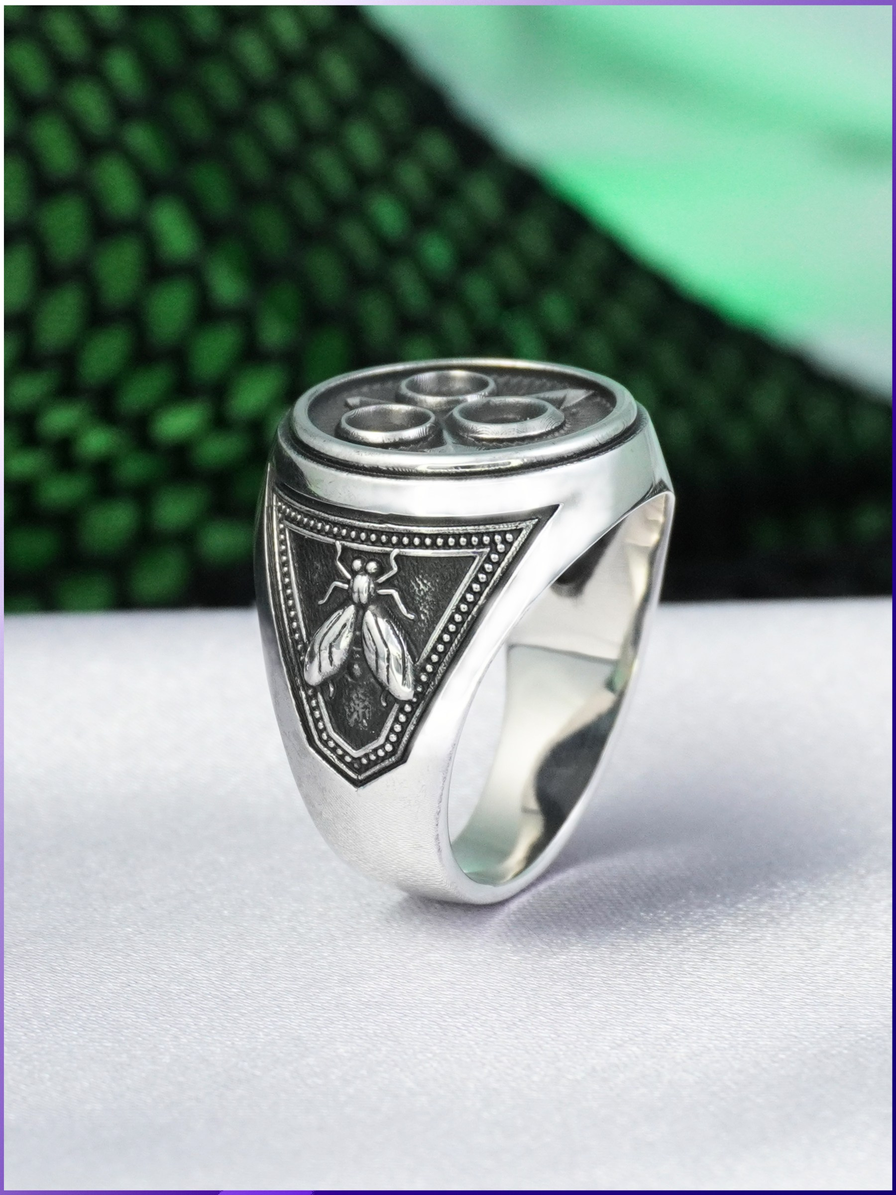 Кольцо с печатью Хаоса Нургла скверна разложения