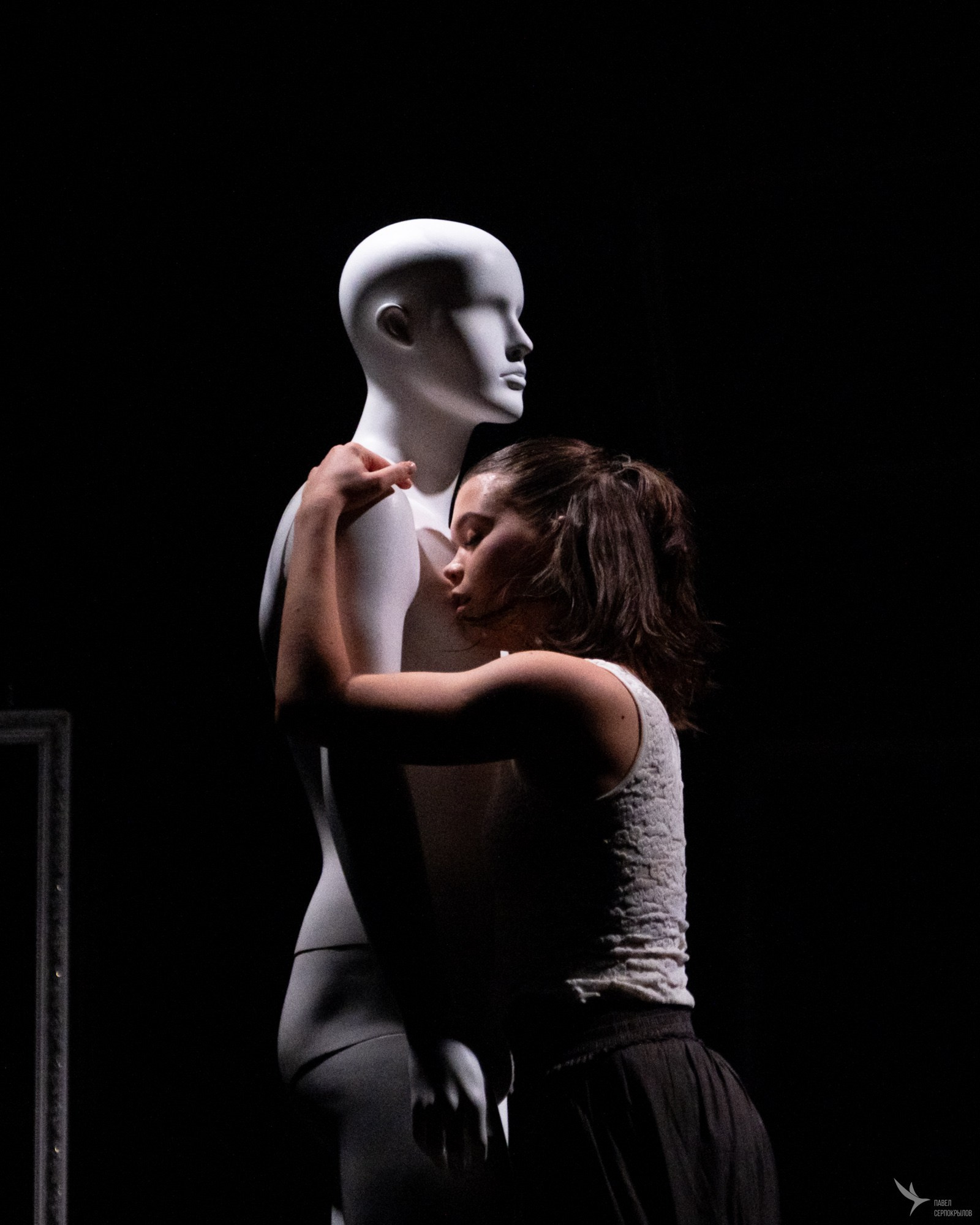 Пластический спектакль команды СЕВЕР «Голос ветра. Молчание мрамора». Репортажный фотограф в Казани Павел Серпокрылов