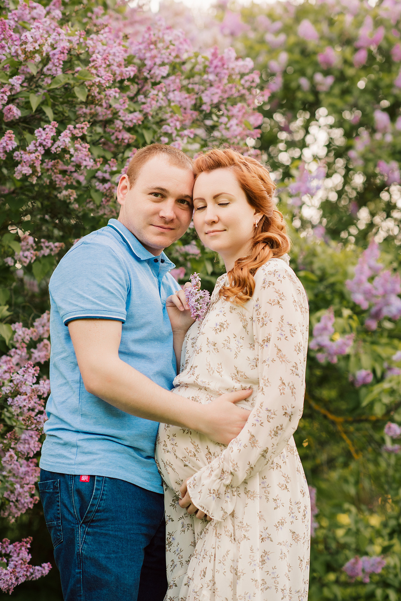 Фотосессия в яблонях в СПб, Фотосессия в цветении СПб. Семейный и Свадебный фотограф. Санкт-Петербург. Пушкин