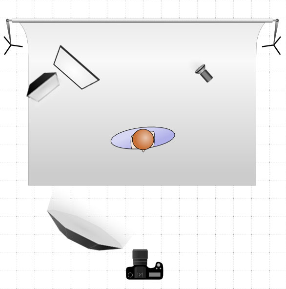 Световые схемы в студии. Свадебный и портретный фотограф в Москве Гудумак Евгений