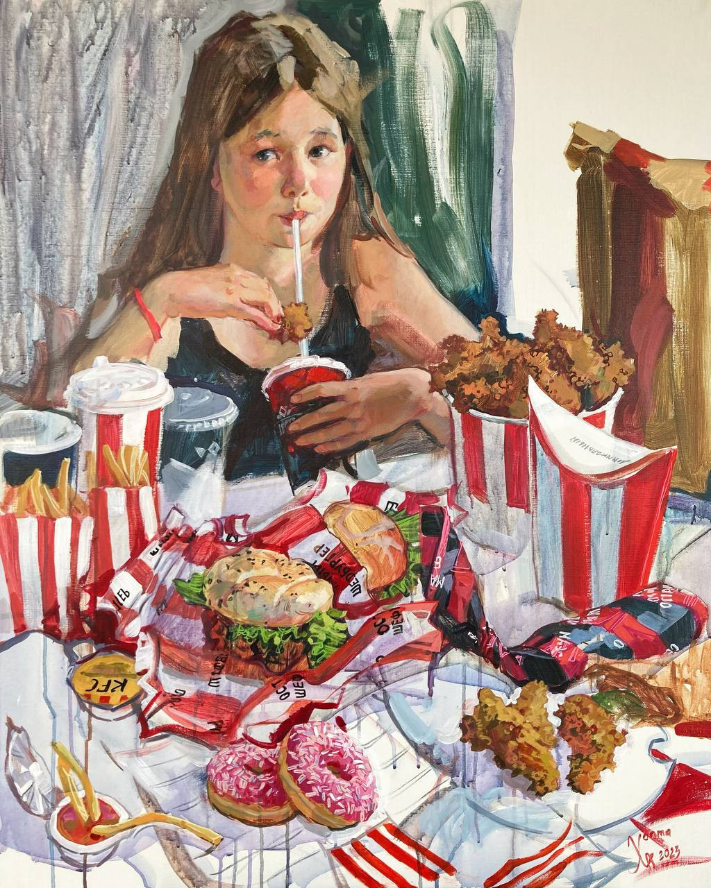 ЖИВОПИСЬ ЦЕНЫ. Artist Anna Khopta. Oil and Acrylic Paintings. Moscow